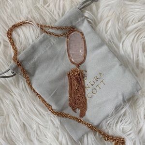 Kendra Scott Rose Gold Pendant Necklace